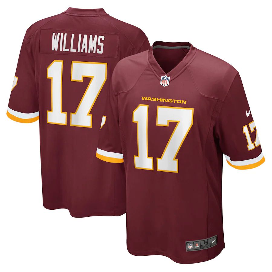 Men Washington Redskins #17 Doug Williams Nike Burgundy Retired Player NFL Jersey